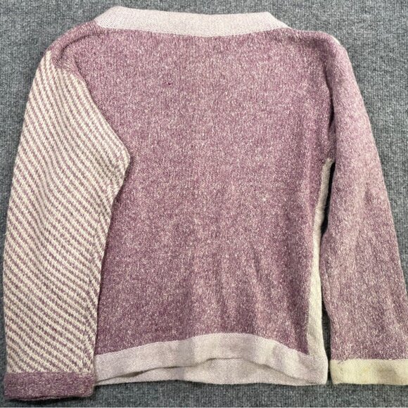 Andrea St. John Colorblock Sweater S Fall Style 90's Core Soft Durable Casual - Picture 5 of 7